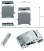 Metalowa Zaciskowa klamra do paska