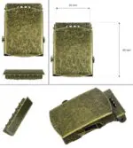 Metalowa Zaciskowa klamra do paska