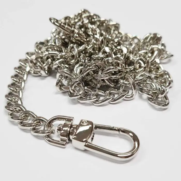 Metalowy ŁAŃCUSZEK do torebki 100cm