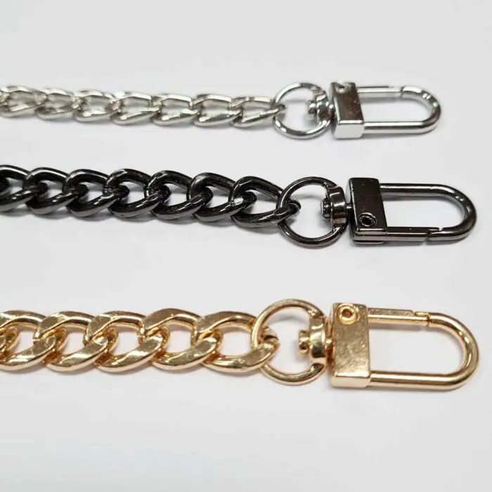 Metalowy ŁAŃCUSZEK do torebki 40cm