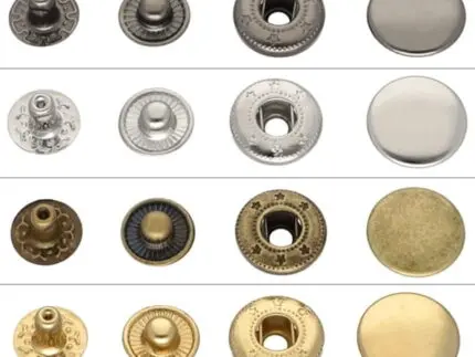 Napy metalowe Alfa 15mm (10szt)