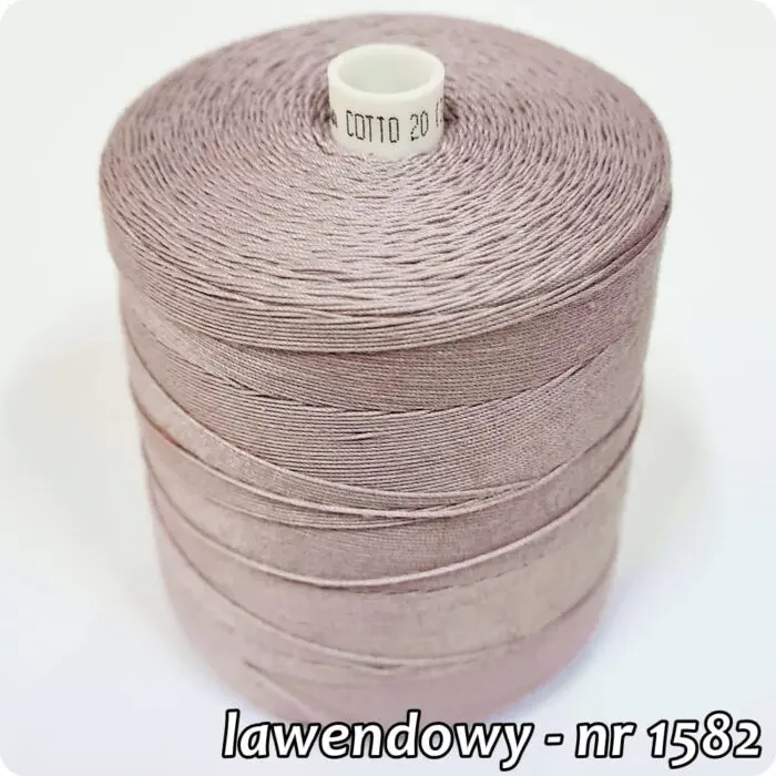 NICI BAWEŁNIANE do szydełkowania COTTO 20 - 1000m