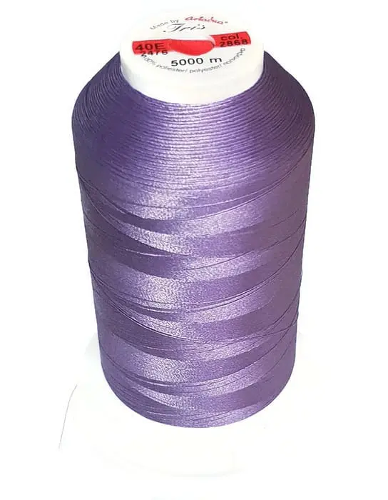 nici-iris-40e-do-haftu-maszynowego-5000m-nr-2868-lawendowe NICI IRIS 40E DO HAFTU MASZYNOWEGO 5000m, nr 2868 - lawendowe