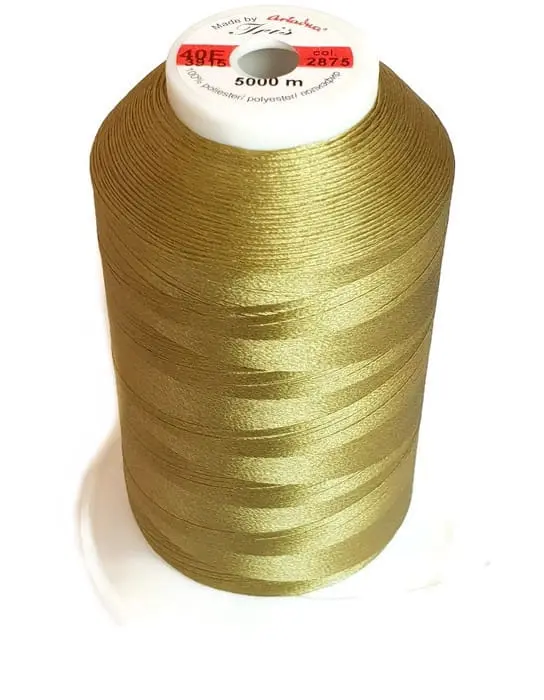 nici-iris-40e-do-haftu-maszynowego-5000m-nr-2875-oliwkowe NICI IRIS 40E DO HAFTU MASZYNOWEGO 5000m, nr 2875 - oliwkowe