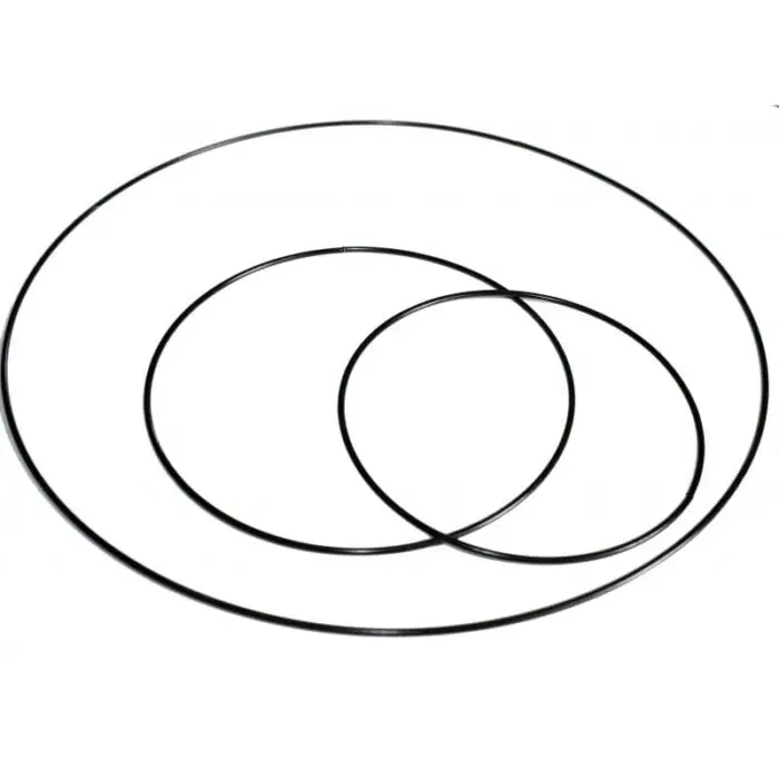 Obręcz metalowa CZARNA od 6 do 60cm