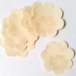 Osłonki JEDNORAZOWE na brodawki KWIATKI - 4 PARY