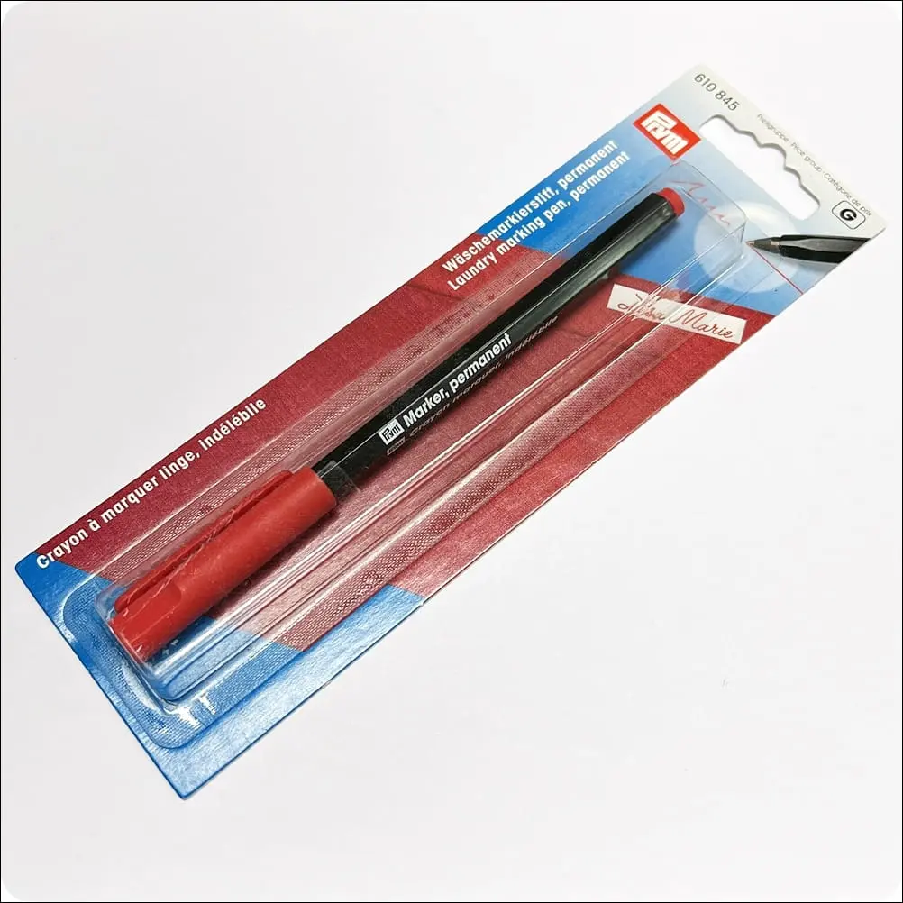 pisak-permanentny-czerwony-prym-610845 Pisak permanentny czerwony PRYM 610845