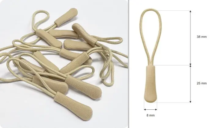 Przywieszki do suwaków do zamków