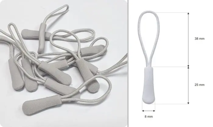 Przywieszki do suwaków do zamków