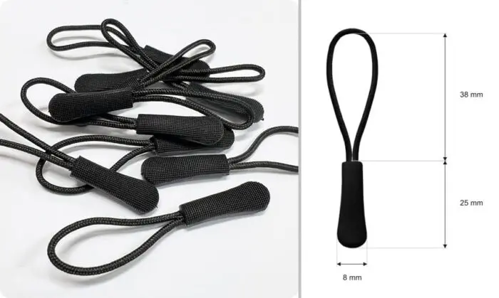 Przywieszki do suwaków do zamków