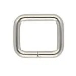 Ramki metalowe 20x17x4mm srebrne