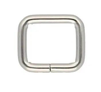 Ramki metalowe 20x17x4mm srebrne