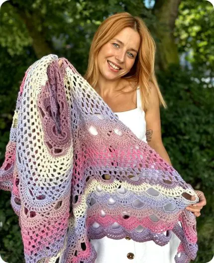 Ręcznie Robiona CHUSTA XXL (200)