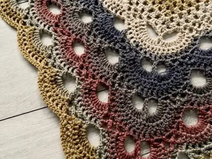 Ręcznie Robiona CHUSTA XXL (205)