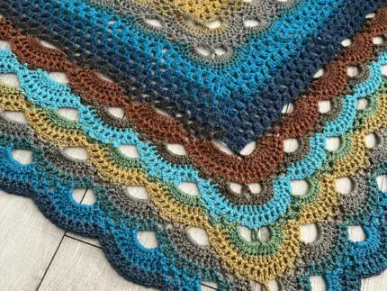 Ręcznie Robiona CHUSTA XXL (208)