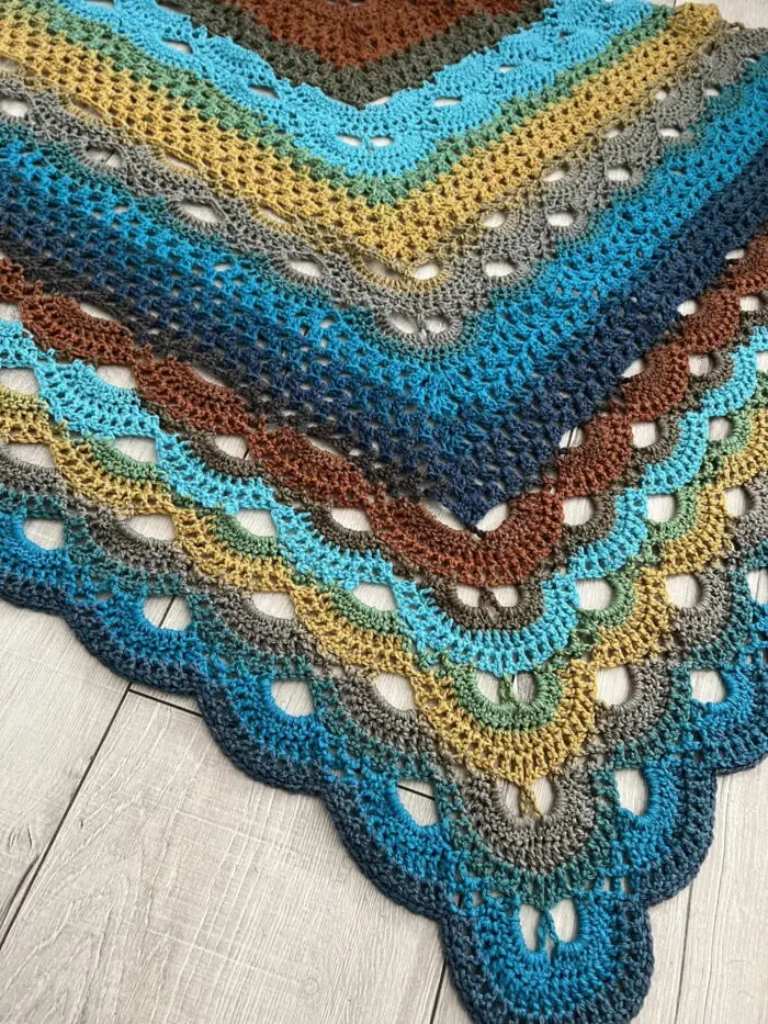 Ręcznie Robiona CHUSTA XXL (208)