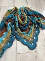 Ręcznie Robiona CHUSTA XXL (208)