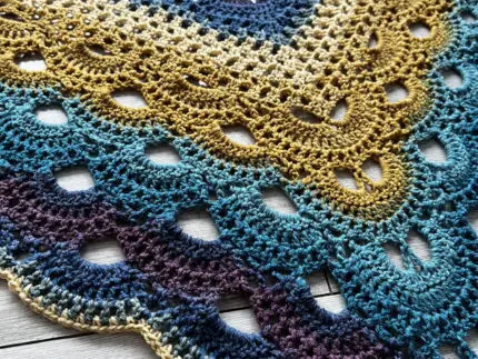 Ręcznie Robiona CHUSTA XXL (212)