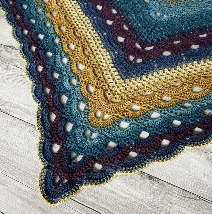 Ręcznie Robiona CHUSTA XXL (212)