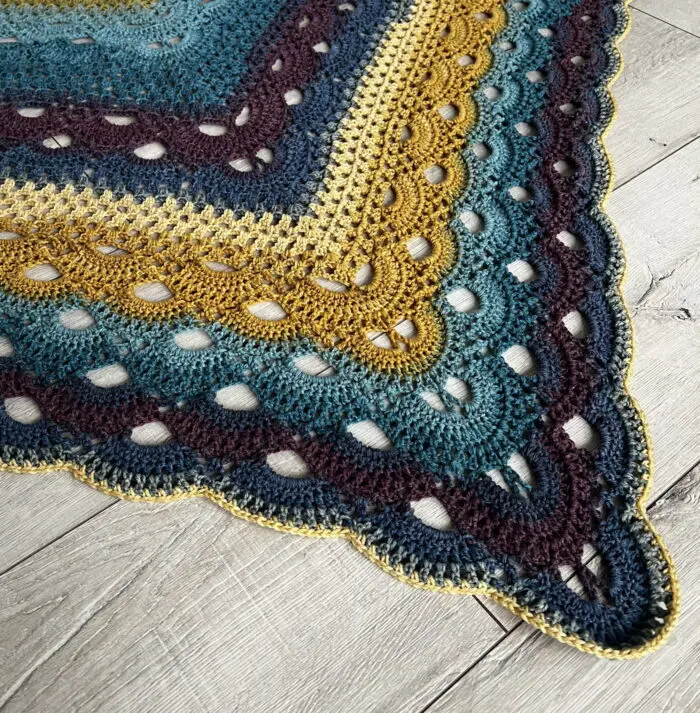 Ręcznie Robiona CHUSTA XXL (212)