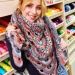 Ręcznie Robiona CHUSTA XXL (B)