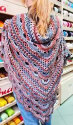 Ręcznie Robiona CHUSTA XXL (B)