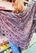 Ręcznie Robiona CHUSTA XXL (B)