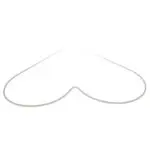 Serce z drutu BIAŁE od 20 do 40cm