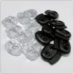 Stopery PODWÓJNE nylonowe do sznurka (207)