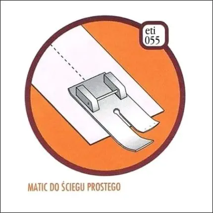 Stopka do Ściegu Prostego (Eti 055)