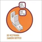 Stopka do Wszywania Zamków Krytych (Eti 071)