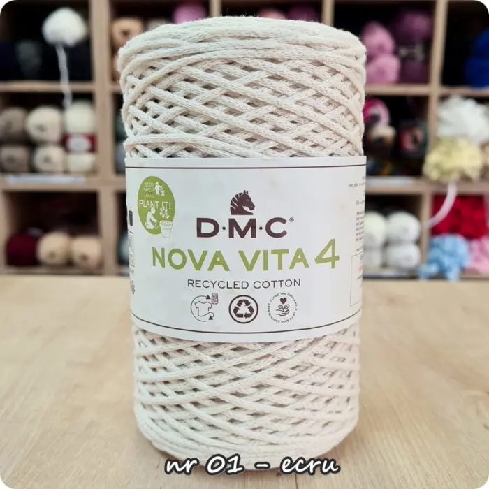 Sznurek bawełniany DMC Nova Vita 2,5/3mm (200m)