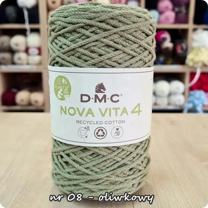 Sznurek bawełniany DMC Nova Vita 2,5/3mm (200m)