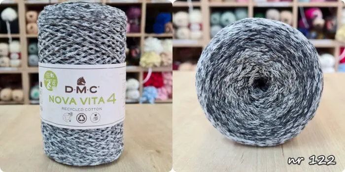 Sznurek bawełniany DMC Nova Vita OMBRE 2,5/3mm (200m)