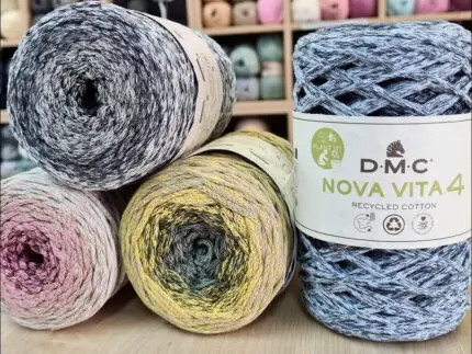 Sznurek bawełniany DMC Nova Vita OMBRE 2,5/3mm (200m)