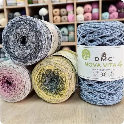 Sznurek bawełniany DMC Nova Vita OMBRE 2,5/3mm (200m)