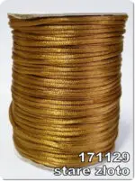 Sznurek GORSETOWY SATYNOWY szpulka 100m