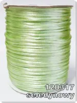 Sznurek GORSETOWY SATYNOWY szpulka 100m