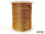 Sznurek METALIZOWANY 1mm/ rolka 100m