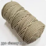 Sznurek pleciony BAWEŁNIANY 9mm na metry