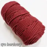 Sznurek pleciony BAWEŁNIANY 9mm na metry