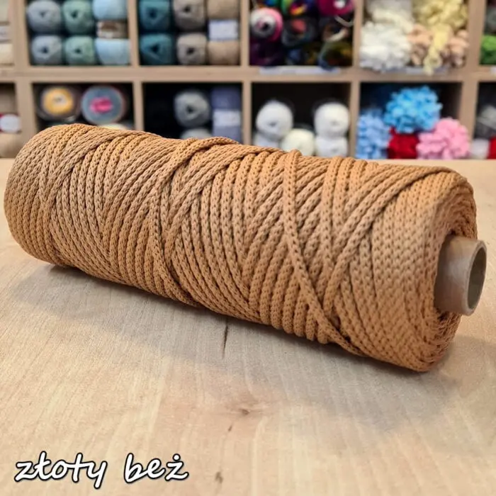 Sznurek pleciony POLIESTROWY 3mm/ 100m
