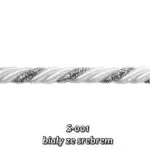 Sznurek skręcany METALIZOWANY FI-7/2PF na metry