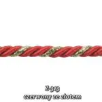 Sznurek skręcany METALIZOWANY FI-7/2PF na metry
