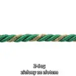 Sznurek skręcany METALIZOWANY FI-7/2PF na metry