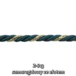 Sznurek skręcany METALIZOWANY FI-7/2PF na metry