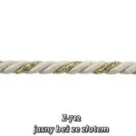 Sznurek skręcany METALIZOWANY FI-7/2PF opakowanie 20m