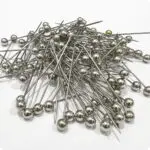 Szpilki ze srebrną kuleczką 36mm