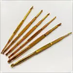 Szydełka dwustronne aluminiowe 3-8mm