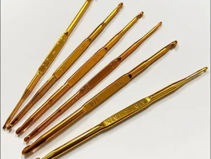 Szydełka dwustronne aluminiowe 3-8mm